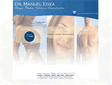 Tablet Screenshot of manuelegea.com